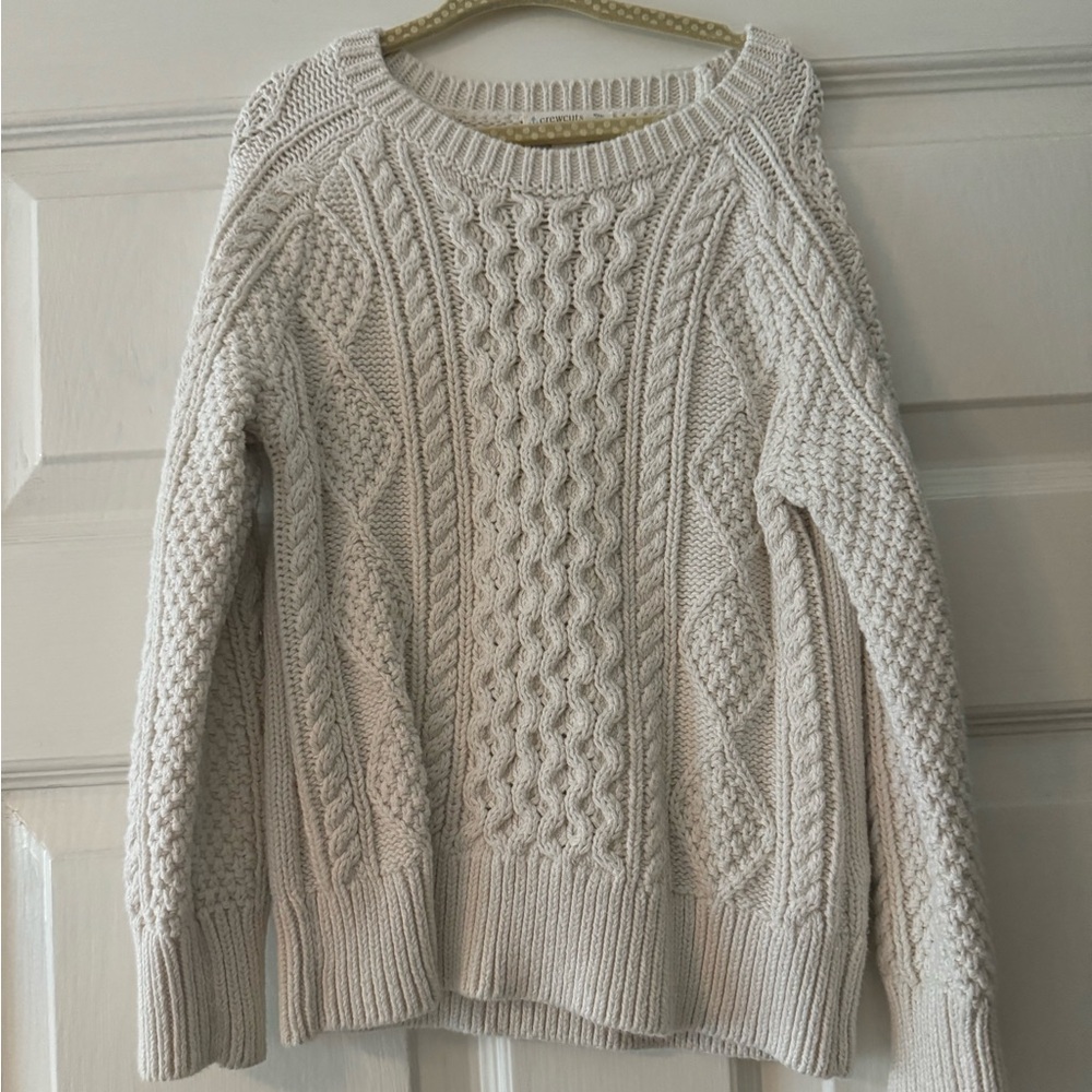 KID J.CREW CABLE KNIT SWEATER